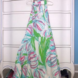 Open Back Lilly Pulitzer Spring Colored Dress
